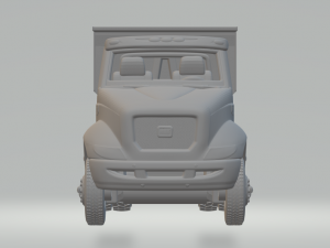Caterpillar ct610 dumper 3D Baskı Modeli