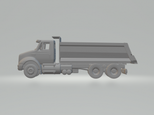 Caterpillar ct610 dumper 3D Baskı Modeli