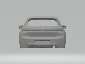 Peugeot 208 rally 3D प्रिंट मॉडल