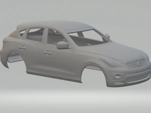 Infiniti EX 2009 3D Print Model