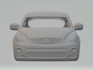 Infiniti EX 2009 3D Print Model
