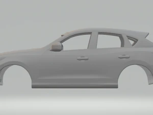 Infiniti EX 2009 3D Print Model