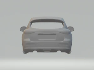 Infiniti EX 2009 3D Print Model