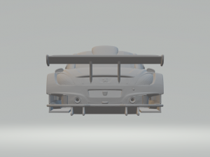 Peugeot rcz race car 3Dプリントモデル