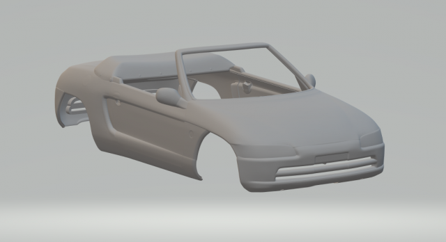 Honda beat Modelo de Impressão 3D .c4d .max .obj .3ds .fbx .stl .blend 