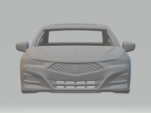 Acura tlx 2022 3Dプリントモデル