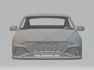 Hyundai elantra n 3D प्रिंट मॉडल