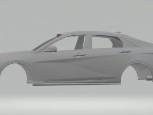 Hyundai elantra n 3D प्रिंट मॉडल