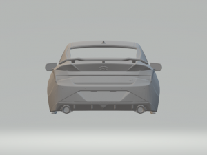 Hyundai elantra n 3D प्रिंट मॉडल