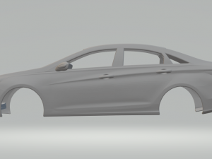 Hyundai sonata Modèles 3D en vedette