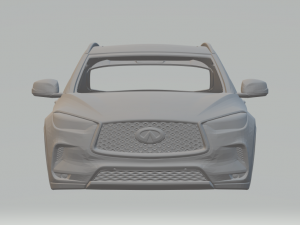Infiniti qx50 3Dプリントモデル