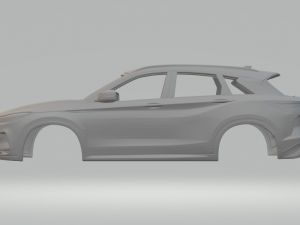 Infiniti qx50 3Dプリントモデル