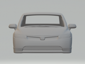 Honda civic 2017 3D printmodel
