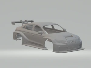 Audi rs3 tcr 3D Print Model