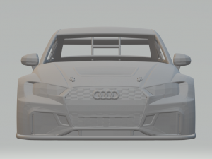 Audi rs3 tcr Model do druku 3D