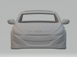 Hyundai Sonata ibrida Modello di stampa 3D