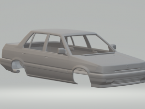 Honda civic sedan Modèles 3D en vedette