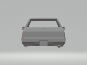 Honda civic sedan Modelo de Impressão 3D