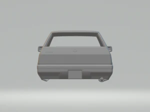 Honda civic sedan 3D Print Model