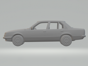 Holden Commodore 1981 3D Print Model