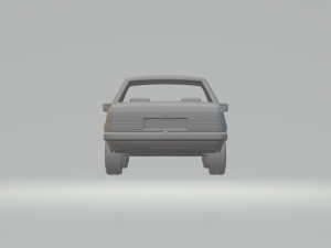 Holden Commodore 1981 3D Print Model