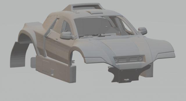Buggy fia t13 Modèles 3D en vedette .c4d .max .obj .3ds .fbx .stl .blend 