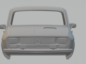Renault r12 gordini 3Dプリントモデル