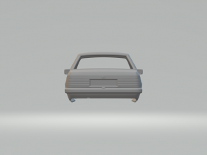 Holden Commodore 1981 body 3D Print Model