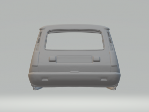 Renault R5 TL 3D-printmodel