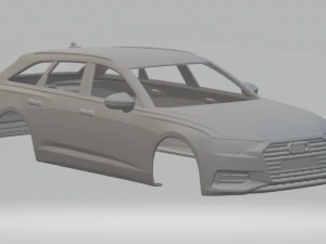Audi a6 2019 3D Baskı Modeli