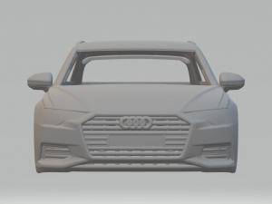 Audi a6 2019 Modèles 3D en vedette