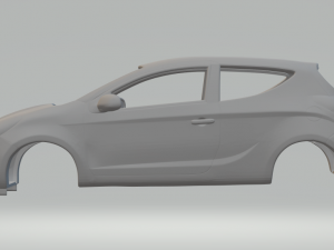 Hyundai i20 3D printmodel