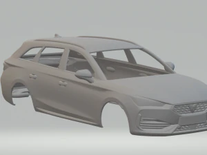 Cupra Leon Sportstourer 3D Print Model