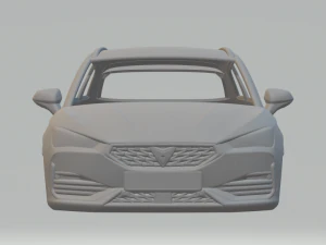 Cupra Leon Sportstourer 3D Print Model