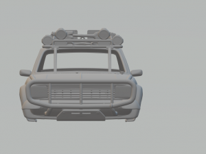 Kadett rally raid 3D Print Model