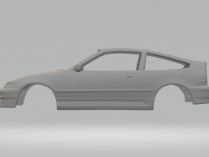 Honda crx Modèles 3D en vedette
