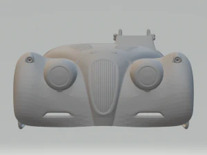 Jaguar xj120 3D Print Model