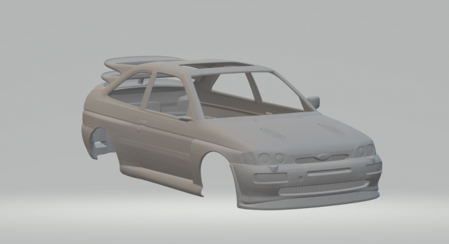 Escort wheeler dealer 3Dプリントモデル .c4d .max .obj .3ds .fbx .stl .blend 