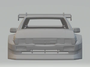 Vw scirocco race car custom 3D Print Model