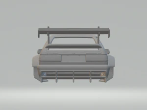 Vw scirocco race car custom 3D Print Model