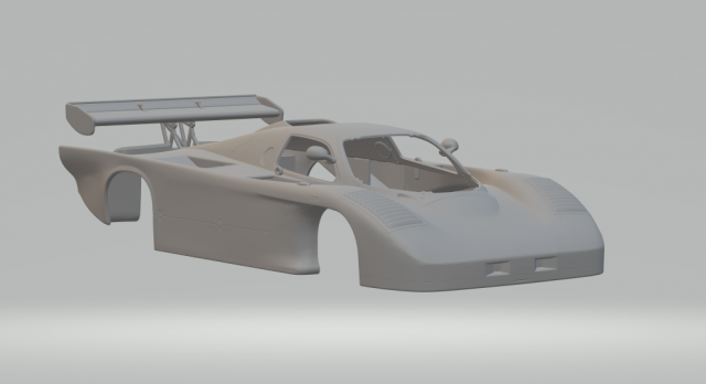 Jaguar xjr-7 3D 打印模型 .c4d .max .obj .3ds .fbx .stl .blend