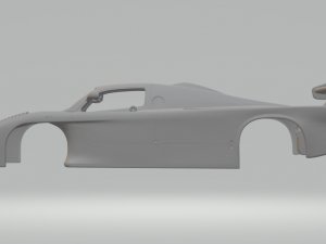Jaguar xjr-7 3D 打印模型
