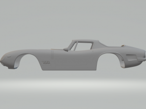 Bizzarrini gt strada 3D Baskı Modeli