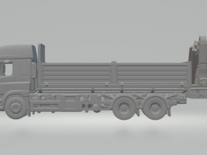 Daf cf 3D-Druckmodell