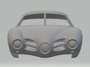 Abarth 1500 3D Принт Модель