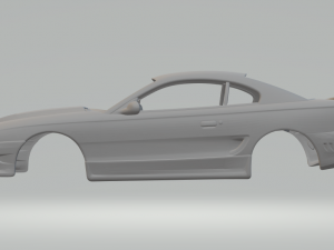 1995 Saleen Mustang 3D 打印模型