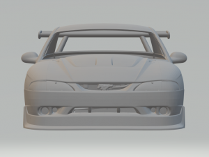 Mustang custom 3D Baskı Modeli