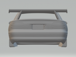 Mustang custom 3D Baskı Modeli