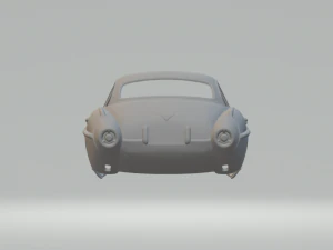 Fiat 8V Supersonic 3D Print Model