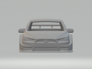 Mitsubishi lancer race car 3D Принт Модель